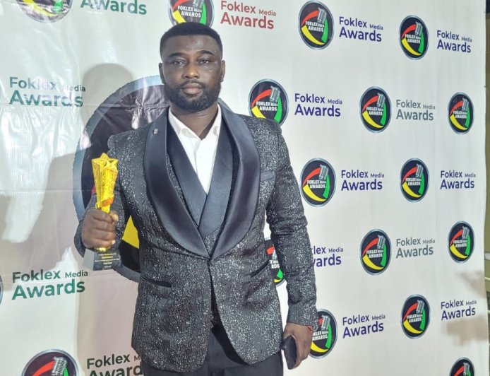 Nana Otu Darko Wins Political Show Host of the Year at Foklex Media Awards