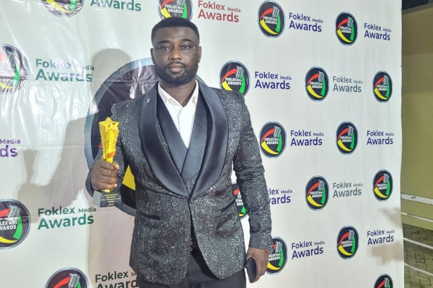 Nana Otu Darko Wins Political Show Host of the Year at Foklex Media Awards