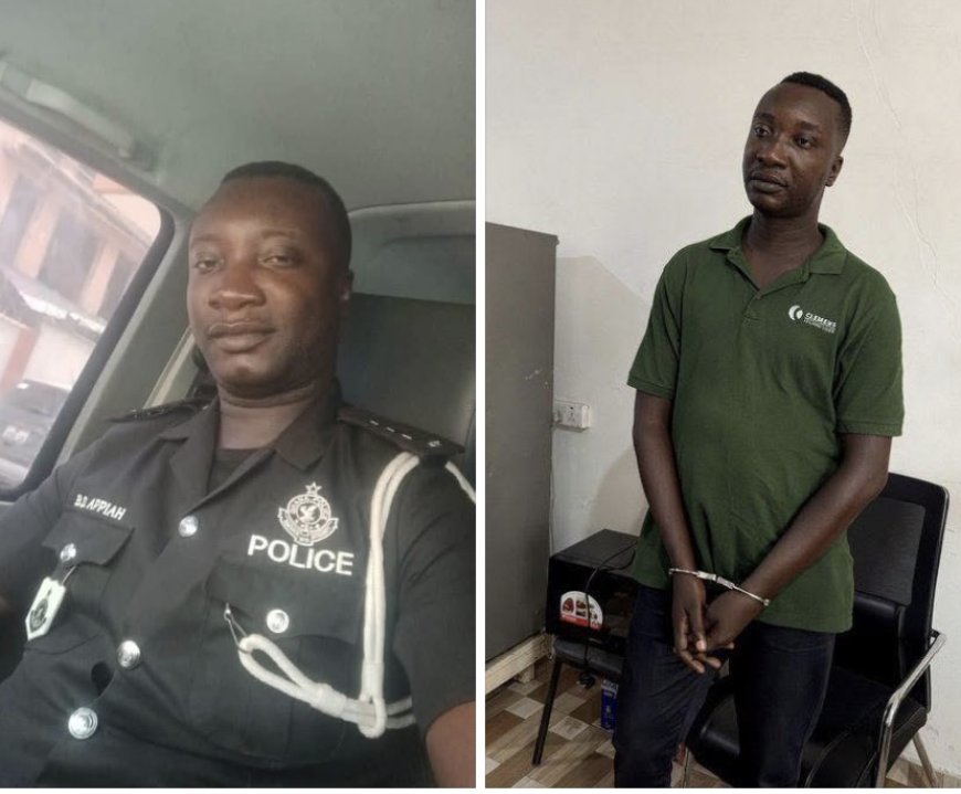 Police Officer Arrested Over Alleged MoMo Robberies in Kumasi