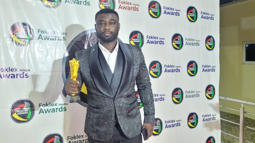Nana Otu Darko Wins Political Show Host of the Year at Foklex Media Awards
