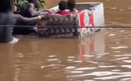 Ga North Flood Disaster Claims Six Lives; Over 20 Houses Affected