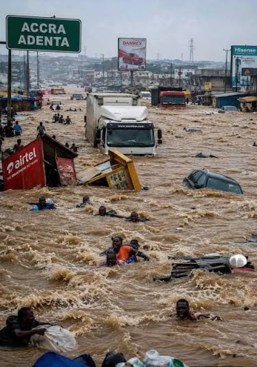 Greater Accra Hit by Devastating Floods After Torrential Rains