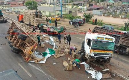 13 Reportedly Killed in Multiple Vehicle Crash at Ofankor Barrier