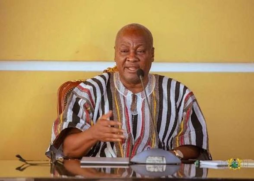 Mahama Assures Exim Bank of Support to Recover Loans from Defaulters
